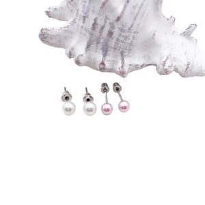 Pearl Stud Earrings
