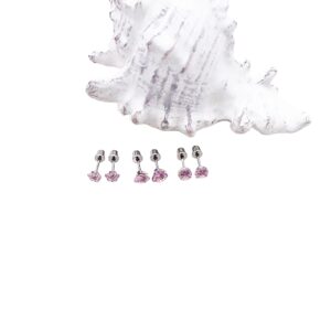 Pink Crystal Earrings