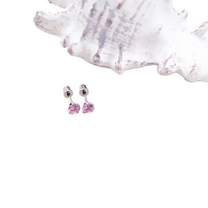 Pink Crystal Earrings