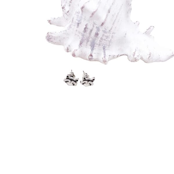 Raccoon Earrings