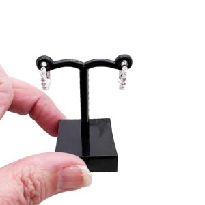Sterling Silver Zirconia Earrings