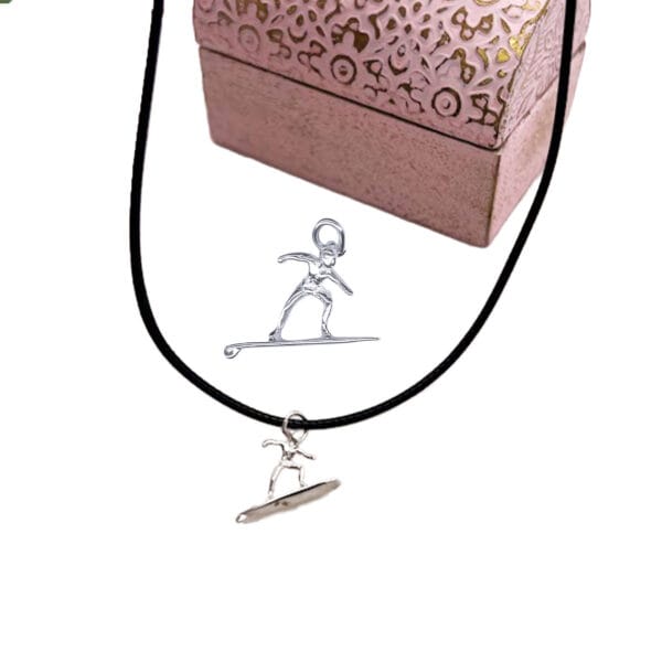 Sterling Silver Surfer Necklace