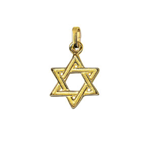 9ct Gold Star of David Faith Charm