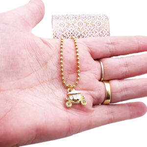 Cinderella Carriage Necklace