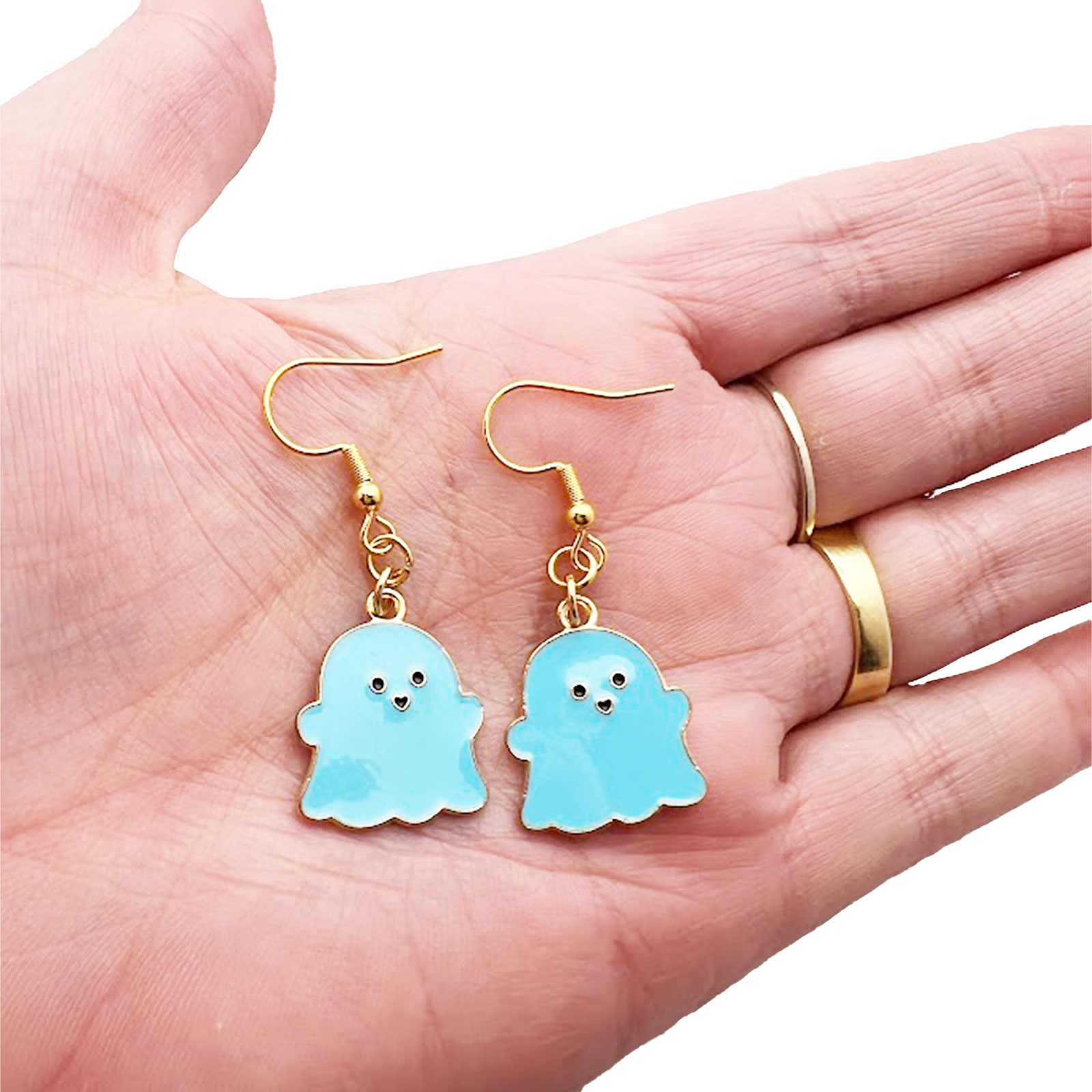 Blue Ghost Earrings 1 Ghost Earrings