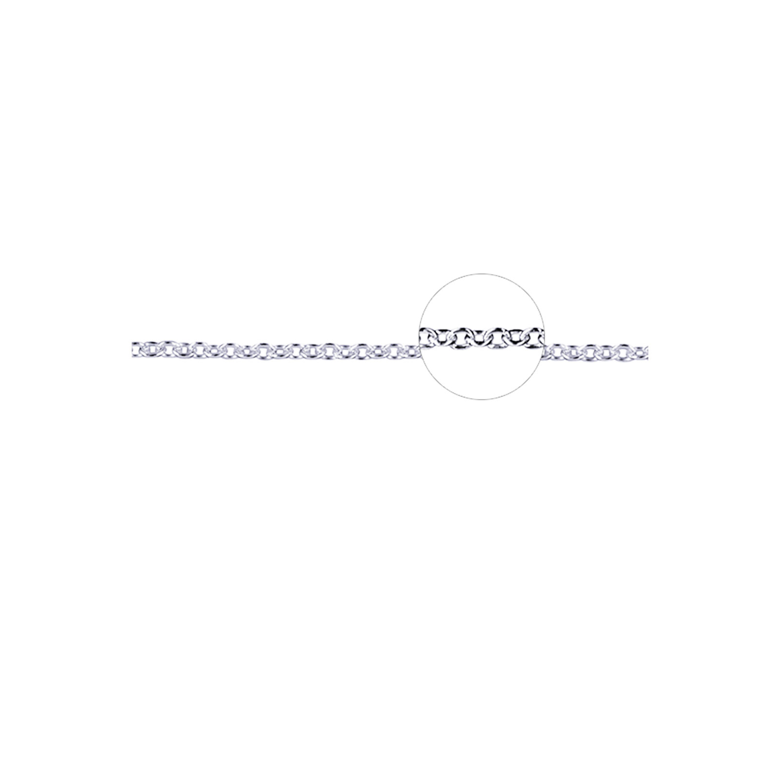 Sterling Silver Cable Chain 3 Sterling Silver Cable Chain