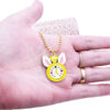 Alice in Wonderland Clock Necklace