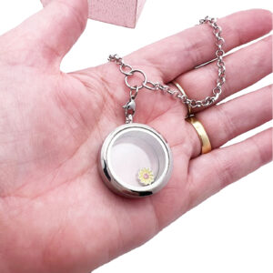 Sunflower Floating Charm