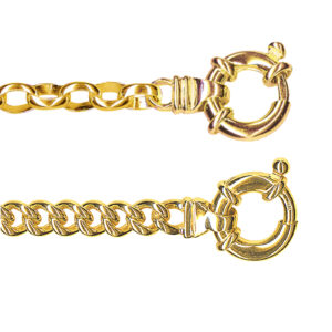 9ct Euro Bolt ring Bracelet