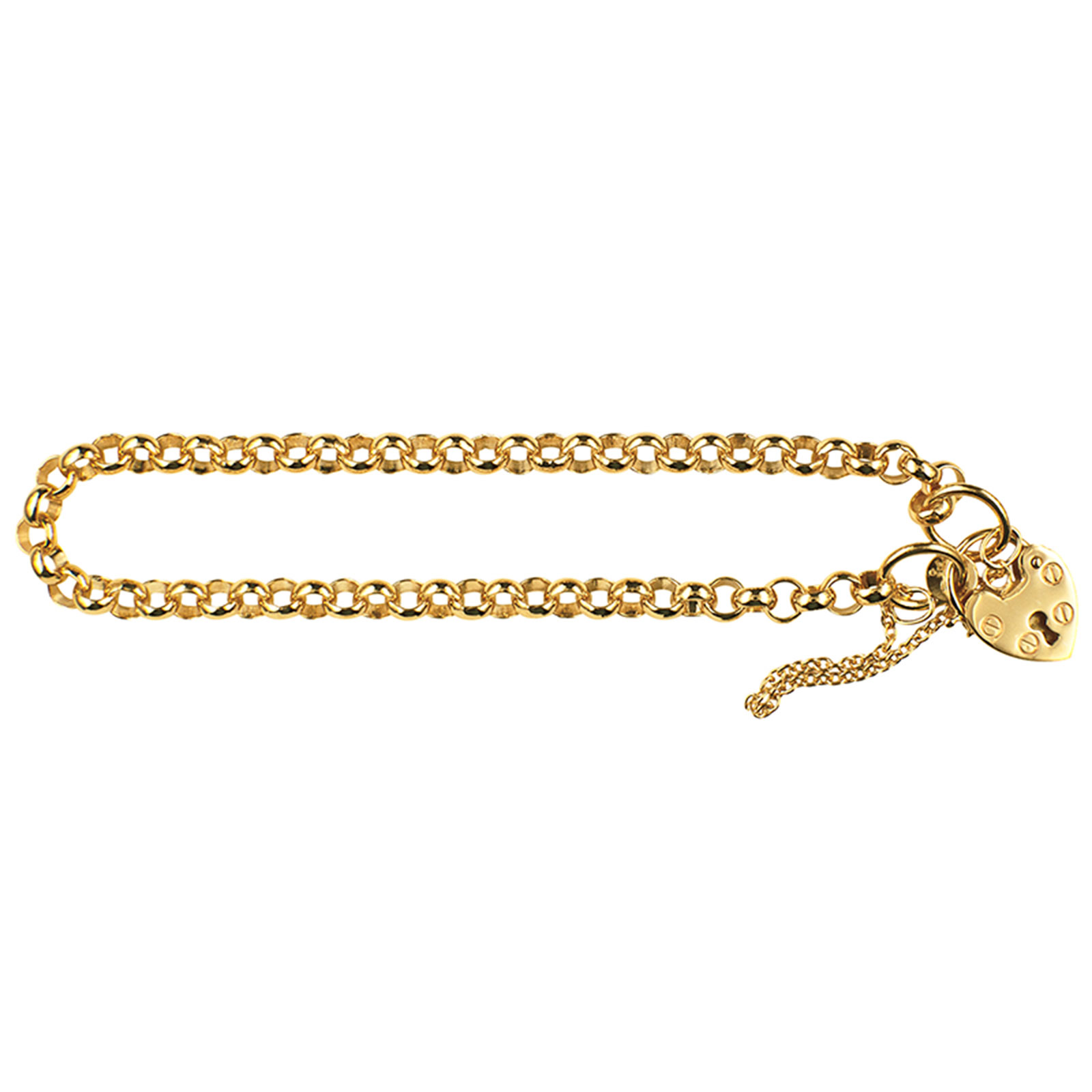 9ct Gold Padlock Bracelets 3 9ct Gold Padlock Bracelets