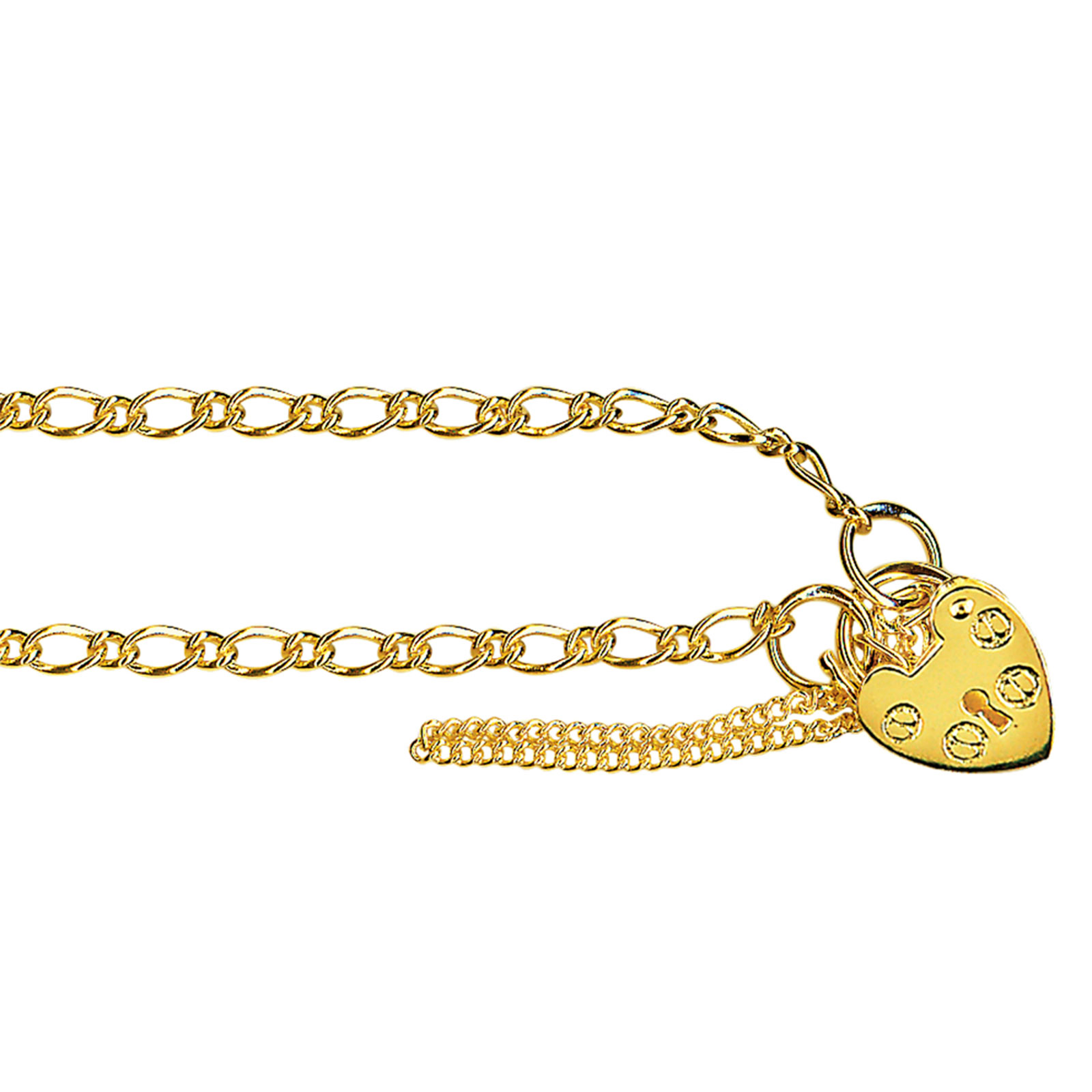 9ct Gold Padlock Bracelets 4 9ct Gold Padlock Bracelets