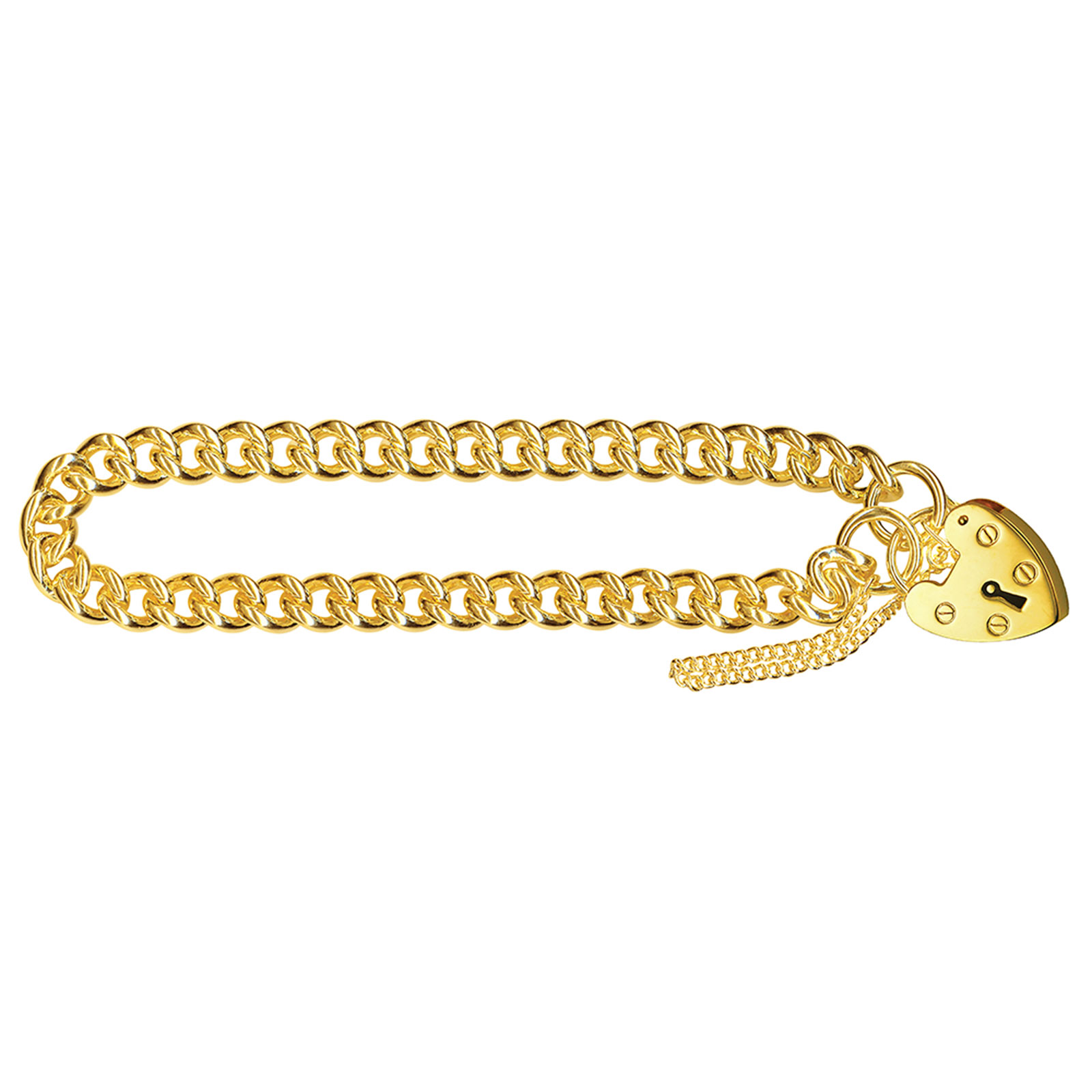 9ct Gold Padlock Bracelets 1 9ct Gold Padlock Bracelets