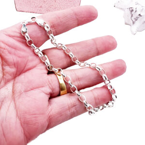 Anklet Oval Belcher Link