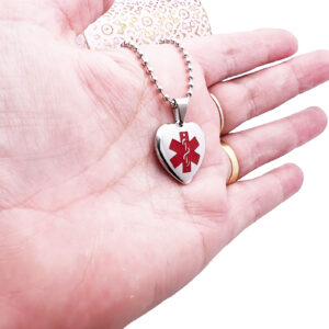 Medical Heart Necklace