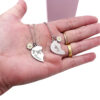 Sisters Break Apart Pendant Necklaces