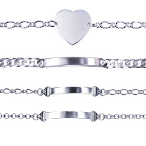 Sterling Silver ID Bracelets