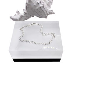 Sterling Silver Oval Figaro Bracelets