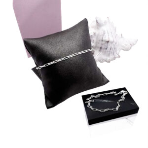 Sterling Silver Paperclip Bracelets