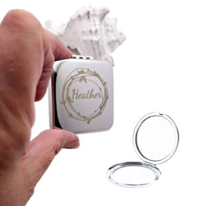 Personalised Jewellery Compact Mirror