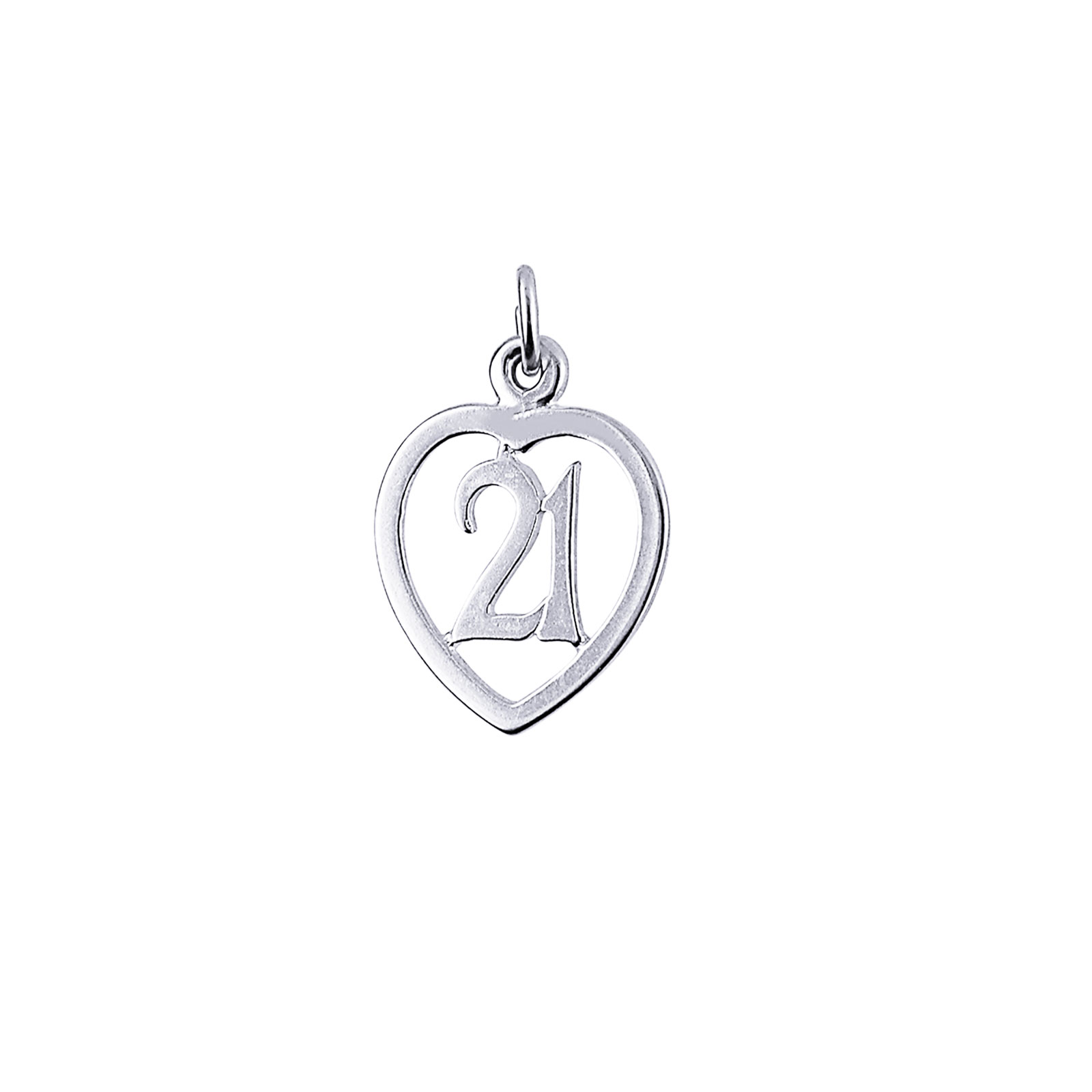 Sterling Silver 21st Birthday Charm 4 21st Birthday Charm