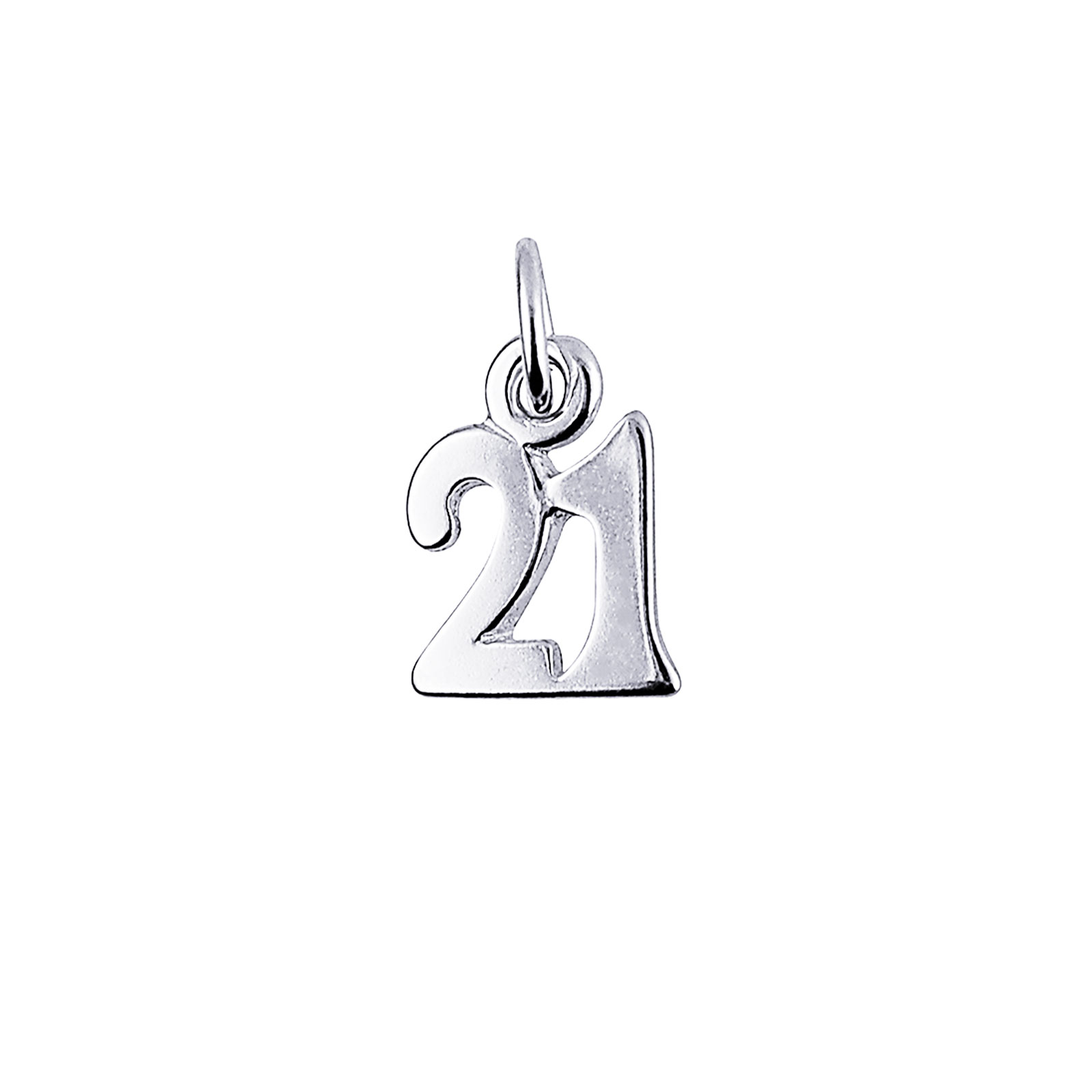 Sterling Silver 21st Birthday Charm 2 21st Birthday Charm