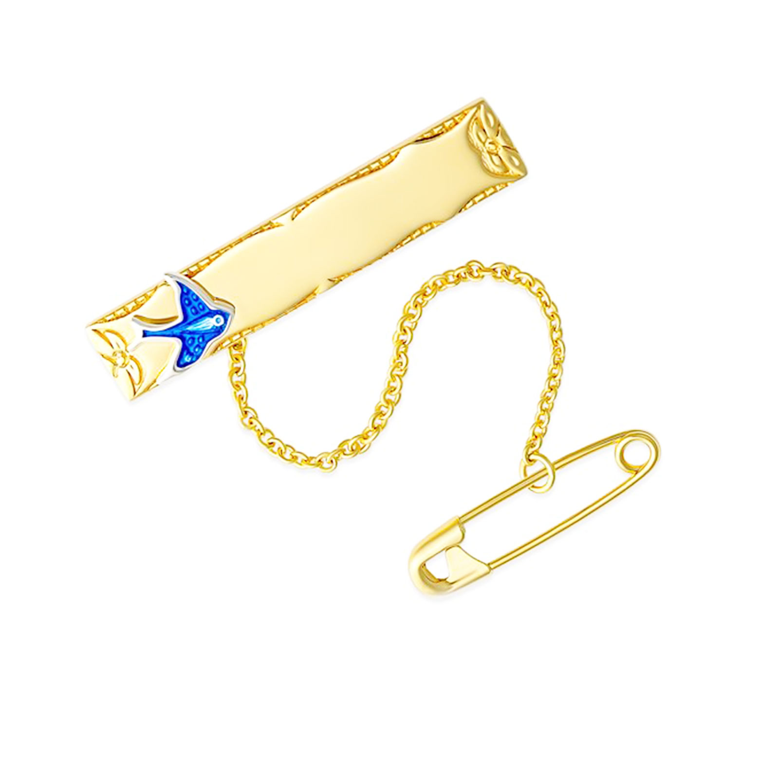 Rectangle Bluebird Baby Brooch 4 Bluebird Baby Brooch