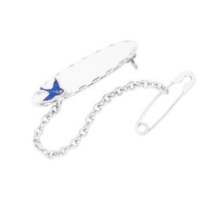 Bluebird Oval Baby Brooch 6 Bluebird Oval Baby Brooch