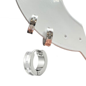 4mm Wide Huggie Earrings