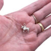Sterling Silver Taurus Zodiac Charm 9 Taurus Zodiac Charm