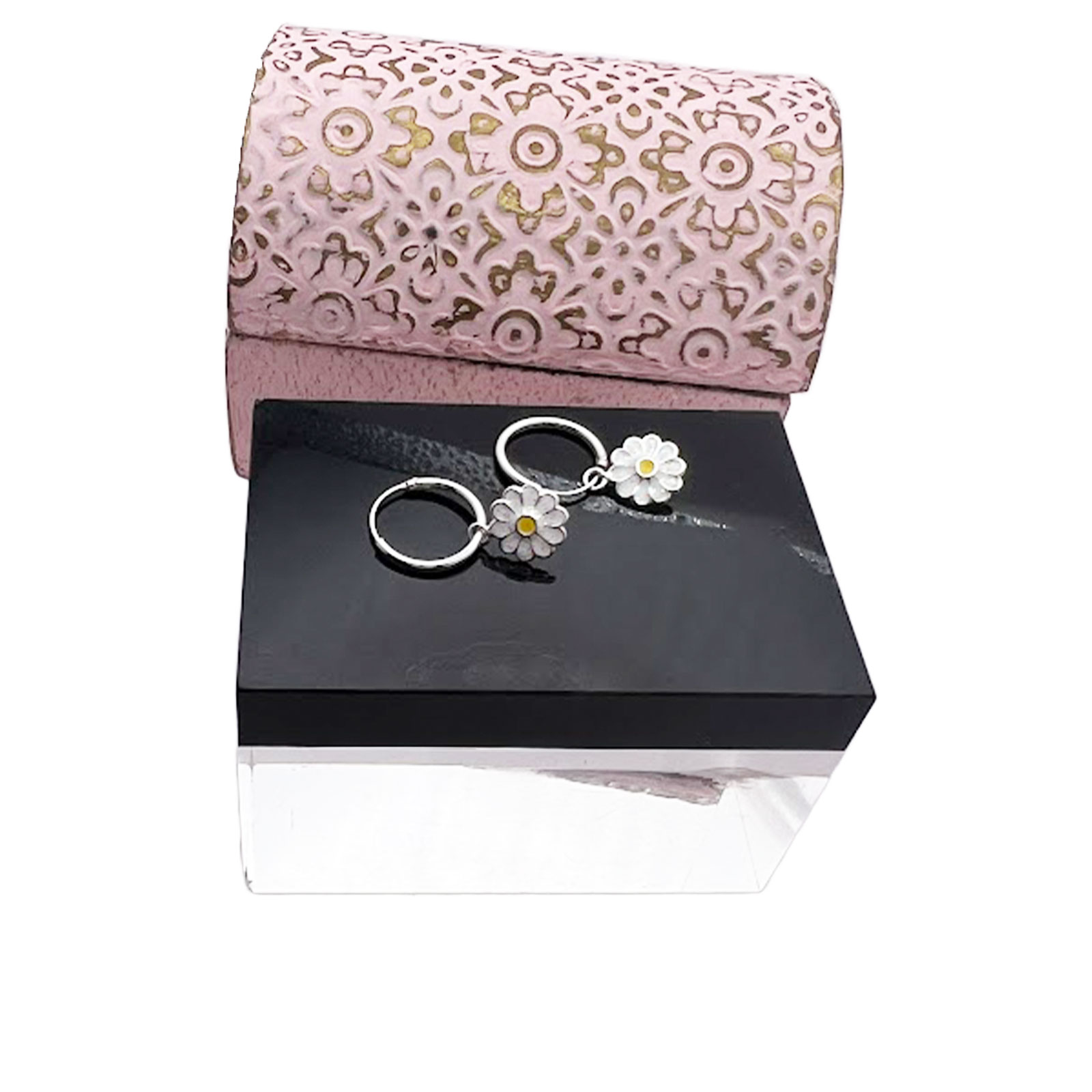 Daisy Huggie Earrings 2 Daisy Huggie Earrings