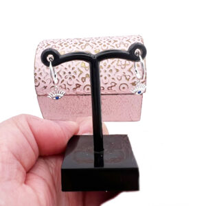 Evil Eye Huggie Earring Drops