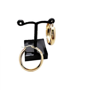 30mm Gold Hoop Earrings 7 Gold Hoop Earrings