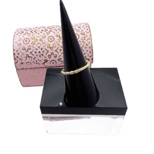 Textured Gold Vermeil Ring Band