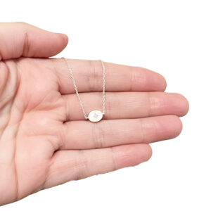 Oval and CZ Bracelet