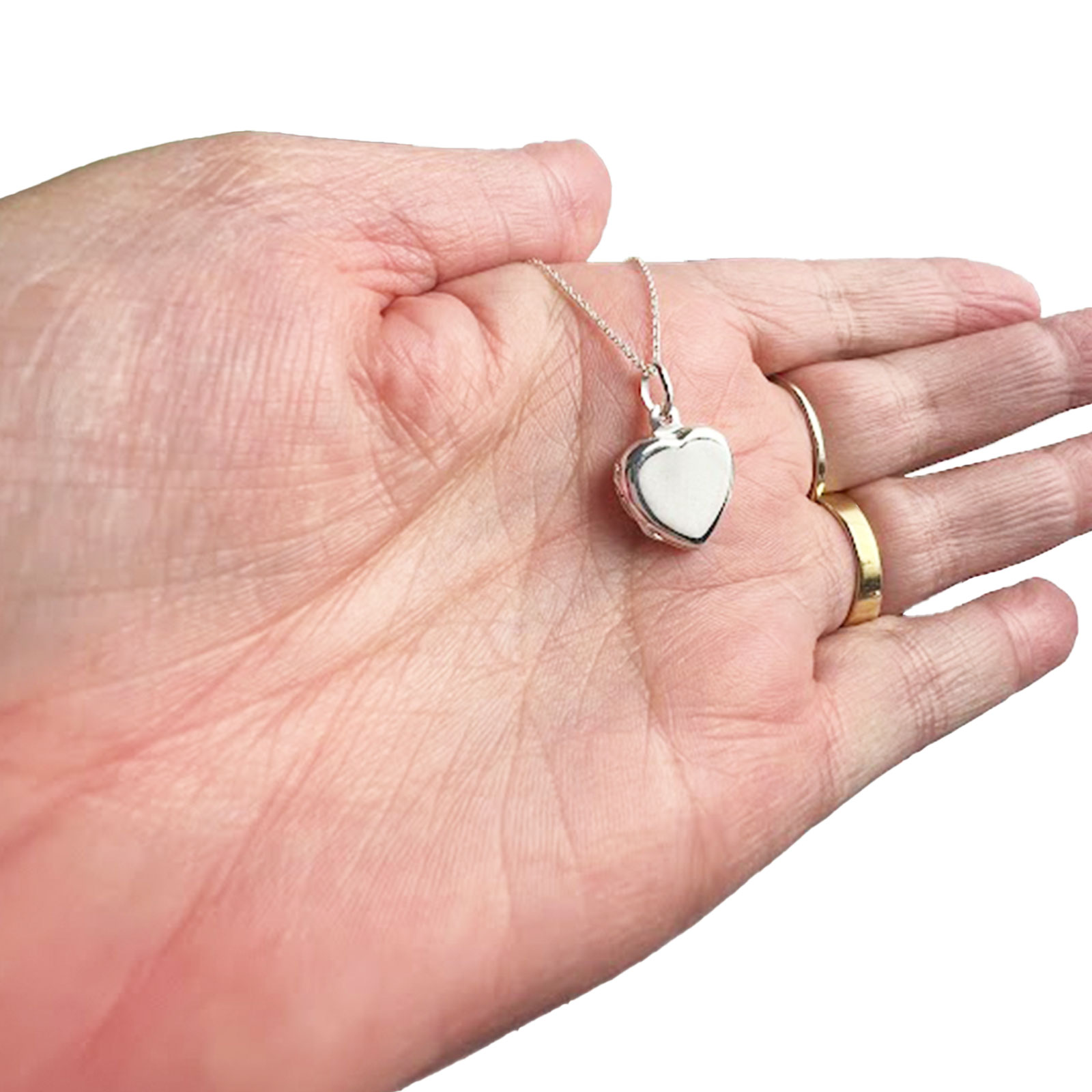 Sterling Silver Photo Locket 15mm 3 Photo Locket