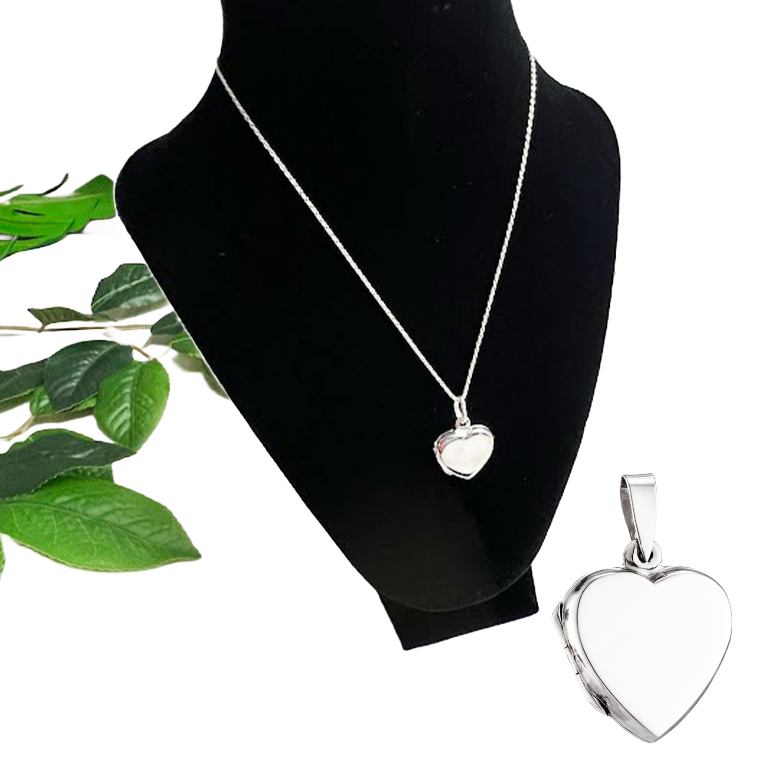 Sterling Silver Photo Locket 15mm 1 Photo Locket