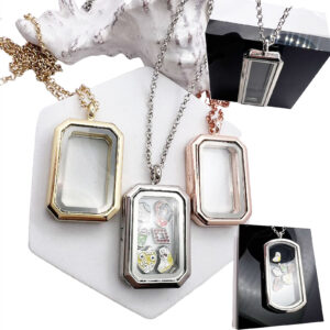 Rectangle Floating Locket