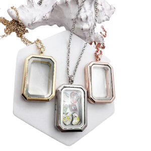 Rectangle Floating Locket