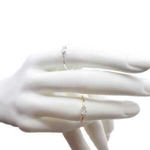 Sterling Silver Oval CZ Ring