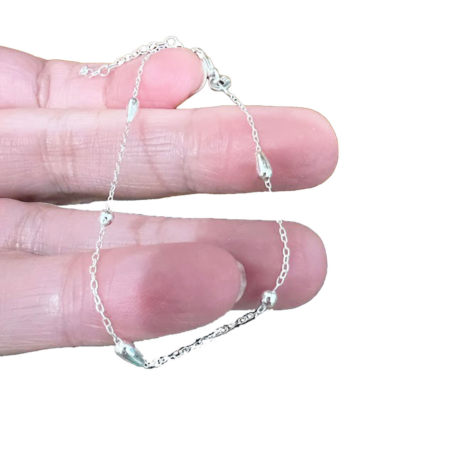 Teardrop Chain Bracelet 3 Teardrop Chain Bracelet