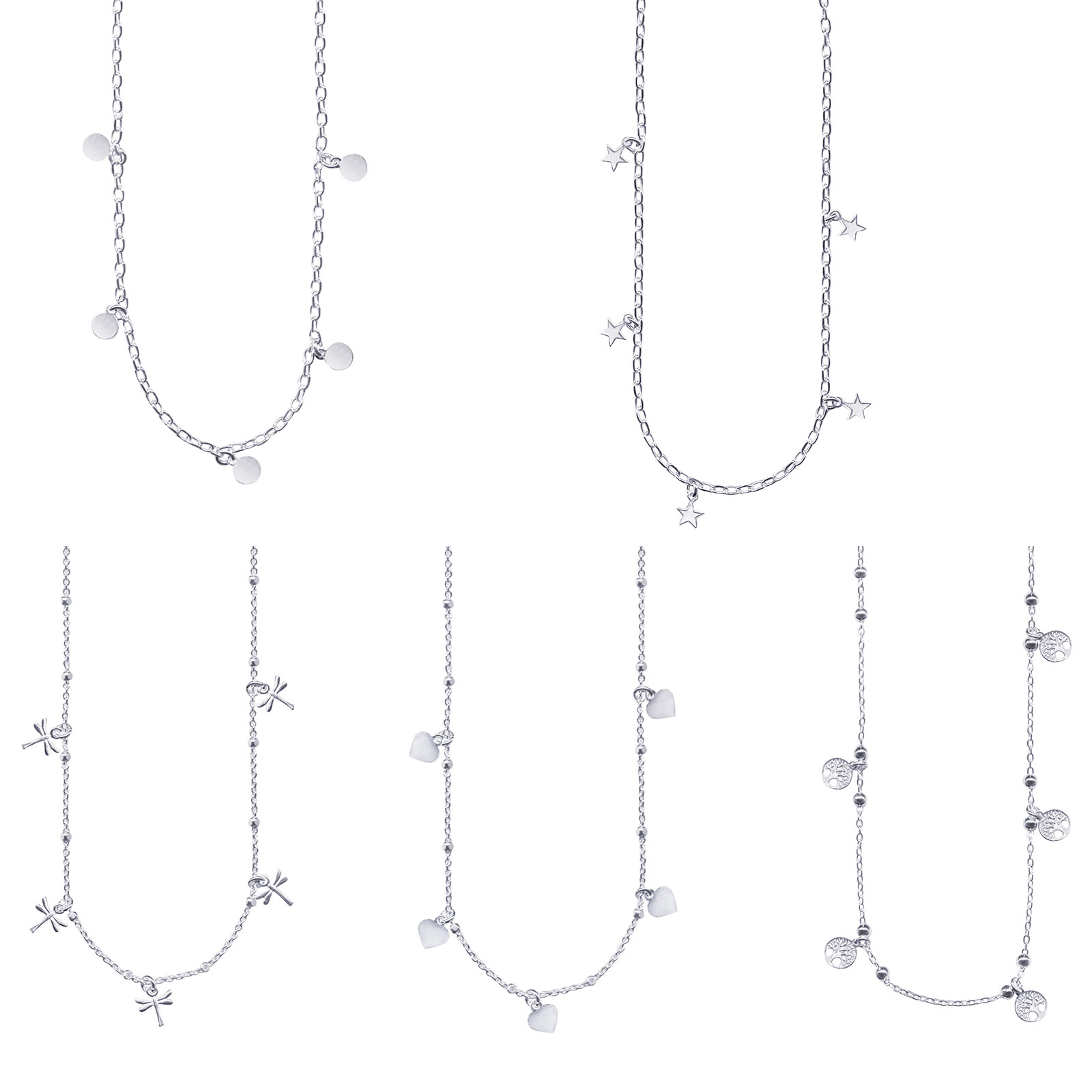 Sterling Silver 45cm Necklaces 1 Sterling Silver 45cm Necklaces