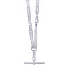 Sterling Silver Fob Necklaces