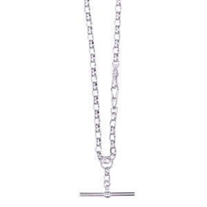 Sterling Silver Fob Necklaces