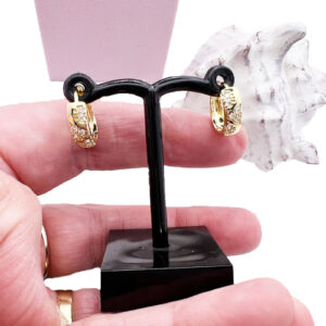 Gold Huggie Earrings