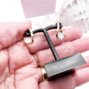 Spiral Huggie Earrings