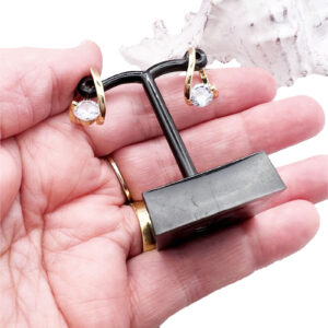 Spiral Huggie Earrings