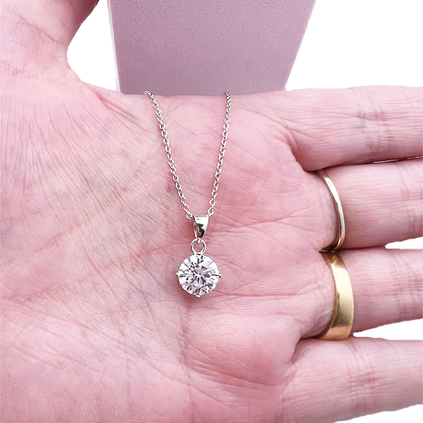 Cubic Zirconia Necklace