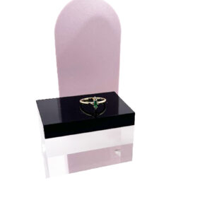 Emerald CZ Ring