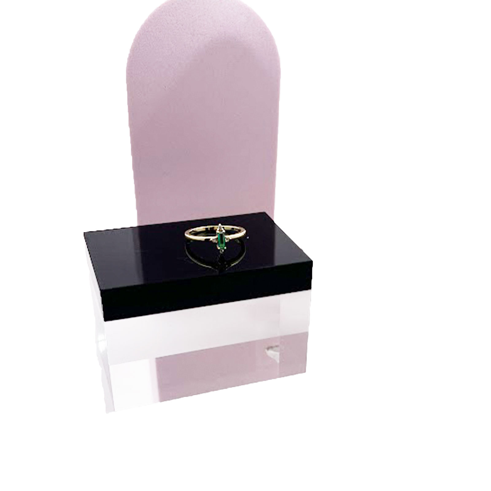 Emerald CZ Ring