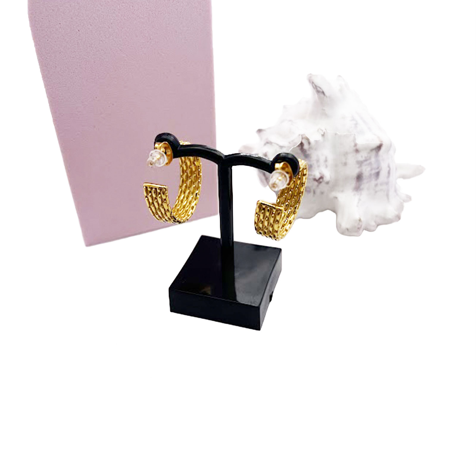 Mesh Chain Earrings